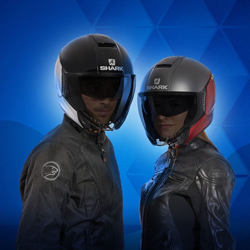 Casco Shark City Cruiser Dual Grigio Antracite - Rocket6865