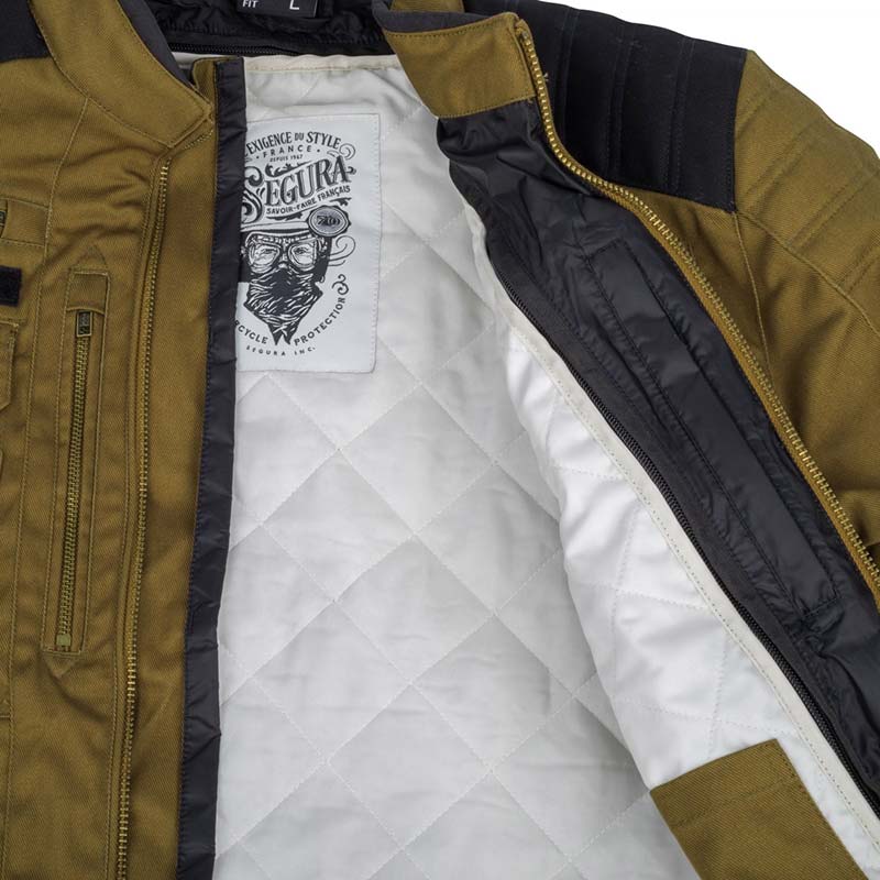 Segura Fergus Marrone giacca mezza stagione impermeabile - immagine 6