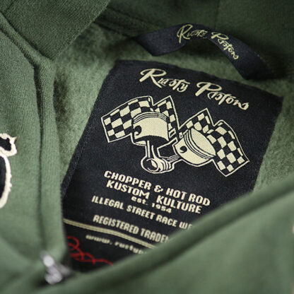 Felpa con Cappuccio Rusty Pistons Grant Green - immagine 7