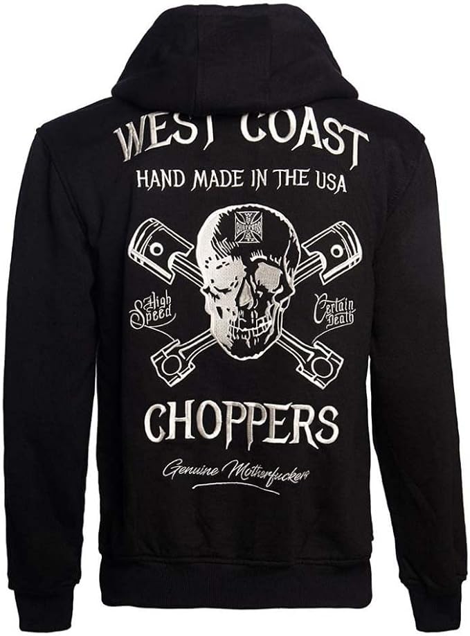 West Coast Chopper High Speed felpa con cappuccio - immagine 2