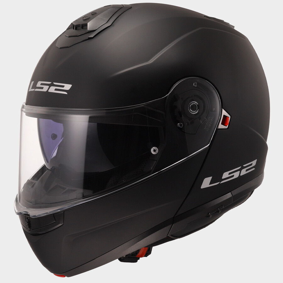 LS2 FF908 Strobe II nero opaco casco modulare