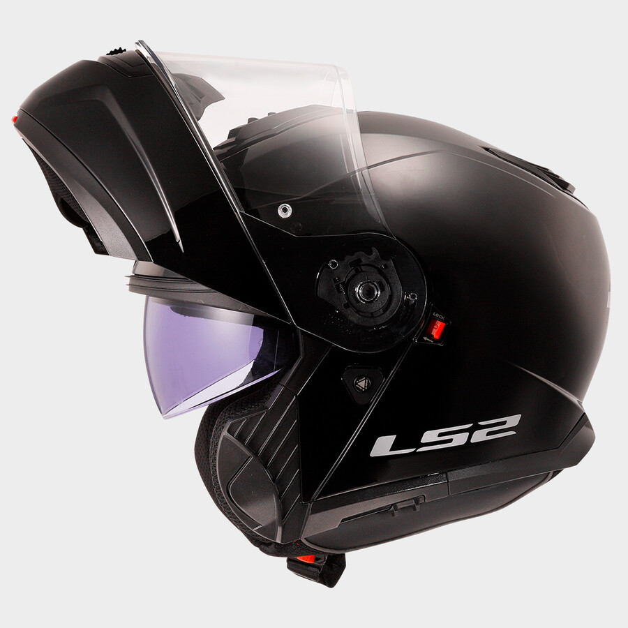 LS2 FF908 Strobe II nero opaco casco modulare - immagine 3