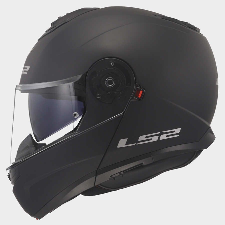 LS2 FF908 Strobe II nero opaco casco modulare - immagine 5