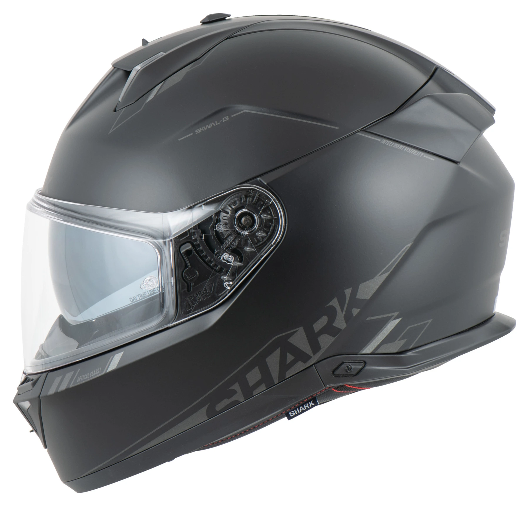 Shark Skwal I3 LED grigio/giallo casco integrale - immagine 2