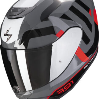 Scorpion Exo 391 AIR Arok grigio-rosso casco integrale
