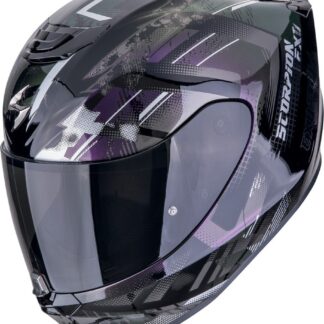 Scorpion Exo 391 AIR Clutter nero camaleon casco integrale