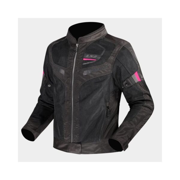 LS2 Garda AIR Lady nero/rosa giacca estivo