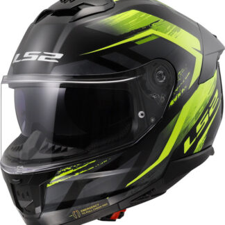 LS2 FF808 Stream II nero/giallo casco integrale