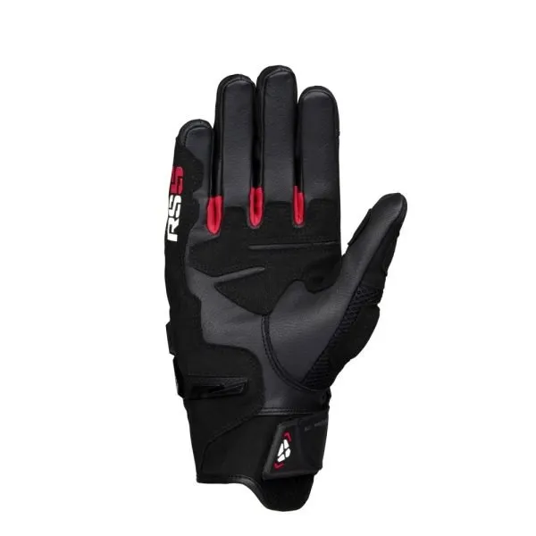 Ixon RS 5 AIR nero/rosso guanti pelle estivo - immagine 2