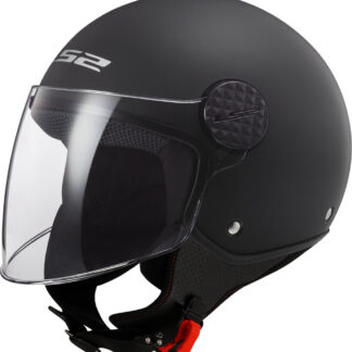 LS2 OF558 Sphere II nero opaco casco jet