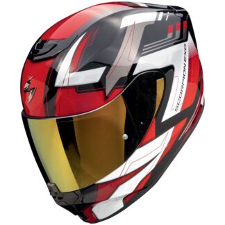 Scorpion Exo 391 AIR Captor nero/rosso casco integrale