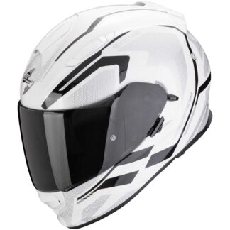 Scorpion Exo 491 Kripta bianco perlato/nero casco integrale