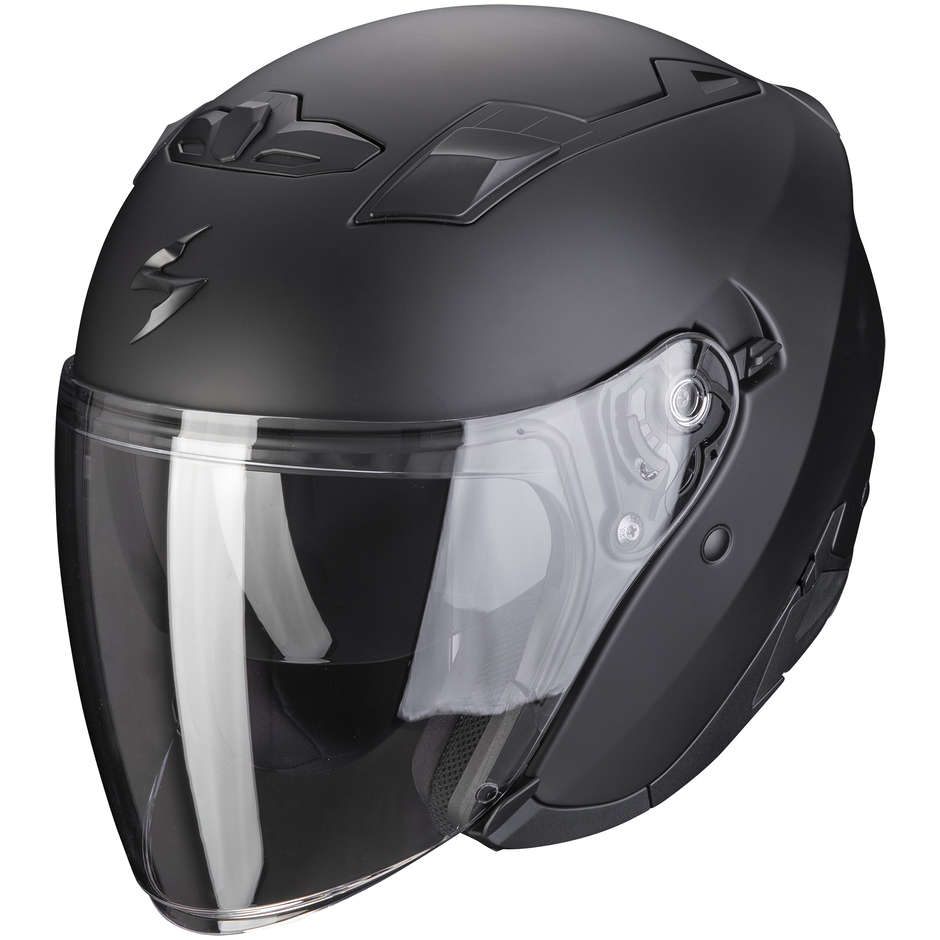 Scorpion Exo 230 nero opaco casco jet
