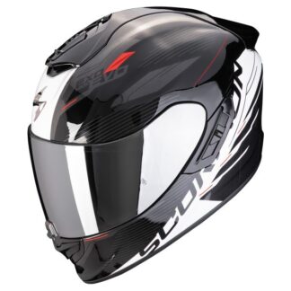 Scorpion Exo 1400 AIR EVO II Luma nero/bianco casco integrale fibra