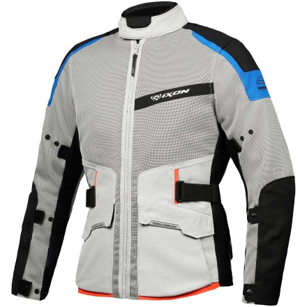 IXON M-NJORD bianco giacca 2 stagioni impermeabile