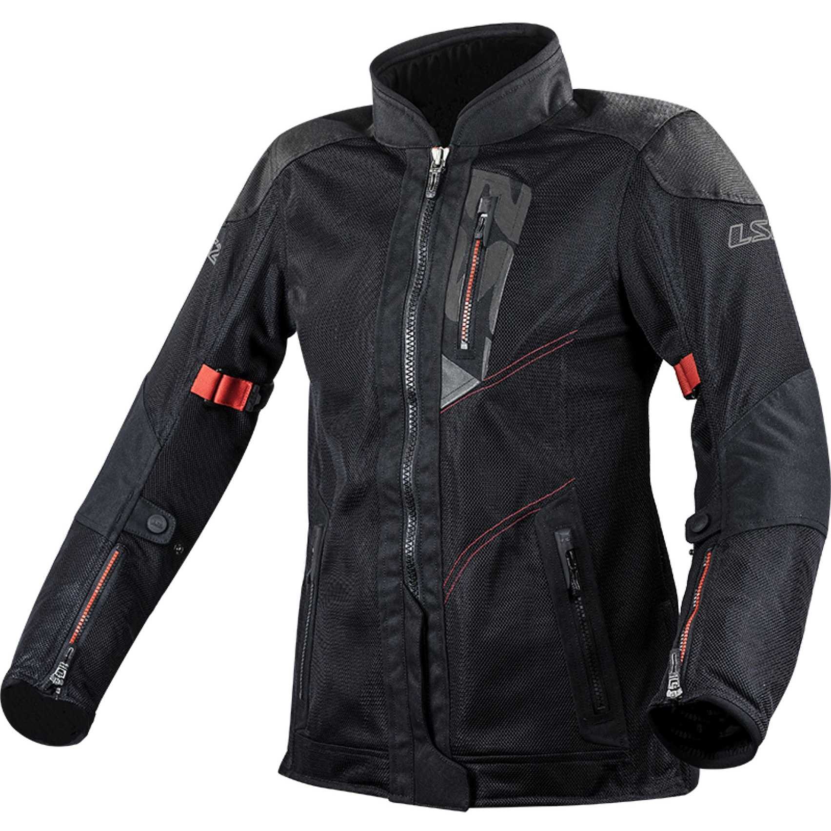 LS2 Alba Lady nero giacca estivo