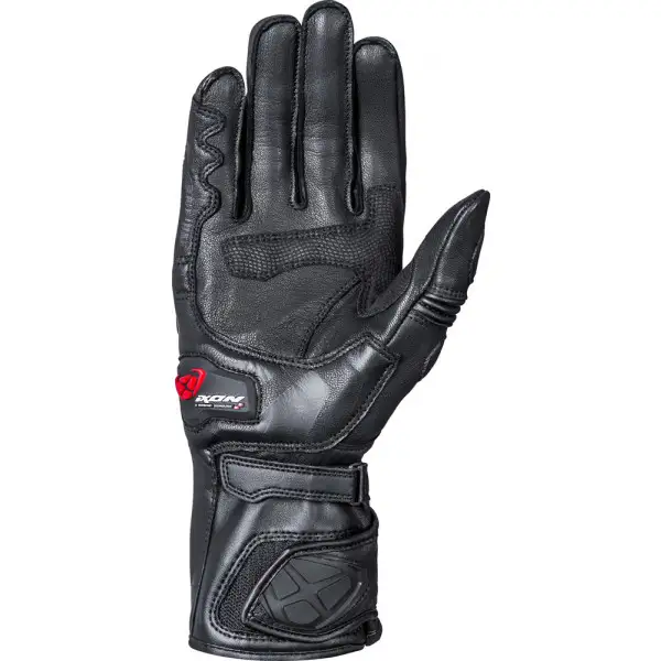 Ixon RS Circuit-R nero guanti pelle racing estivo - immagine 2