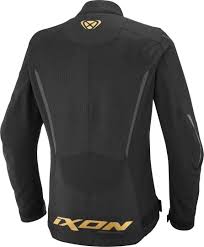 Ixon Striker 2 AIR WP lady nero/oro giacca estiva impermeabile - immagine 2