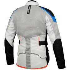 IXON M-NJORD bianco giacca 2 stagioni impermeabile - immagine 2