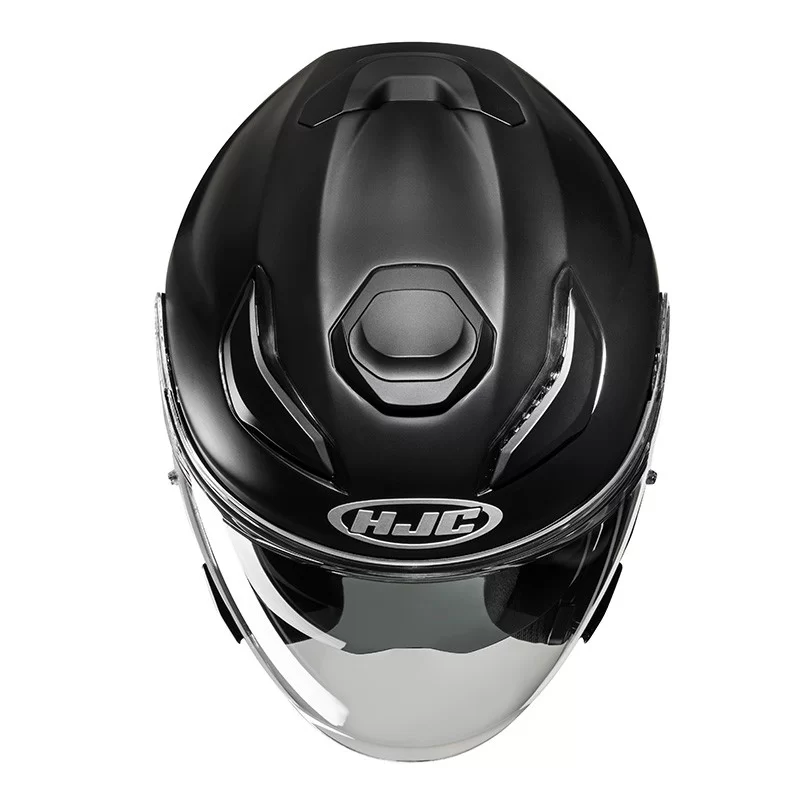HJC F31 semi Flat Black casco jet fibra - immagine 2