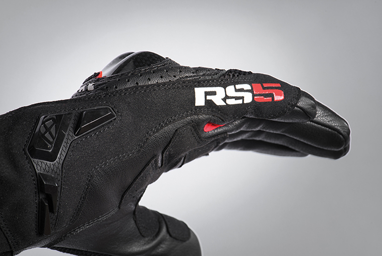 Ixon RS 5 AIR nero/bianco guanti pelle estivo - immagine 3