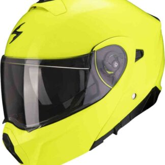 Scorpion Exo 930 Solid giallo fluo casco modulare