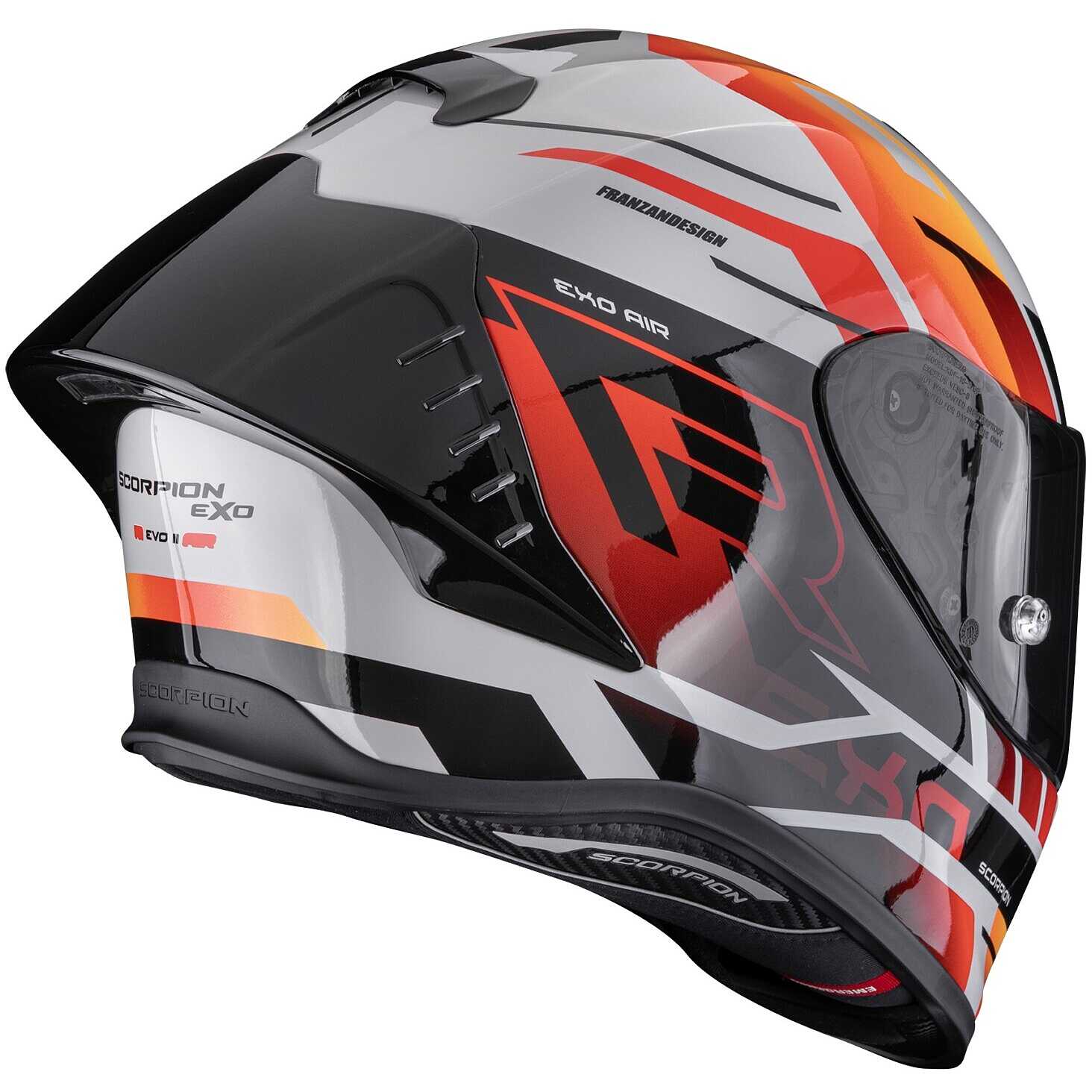 Scorpion Exo R1 Evo II Adrenaline casco integrale racing - immagine 2