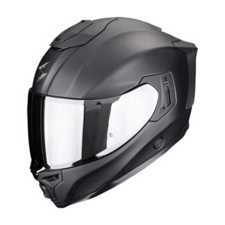 Scorpion Exo 1500 Air nero opaco casco integrale fibra