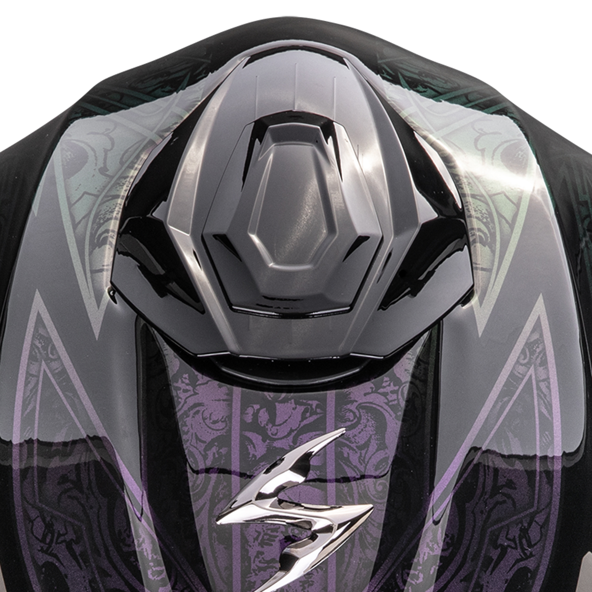 Scorpion Exo 1500 Air Fantasy Chameleon casco integrale fibra - immagine 5